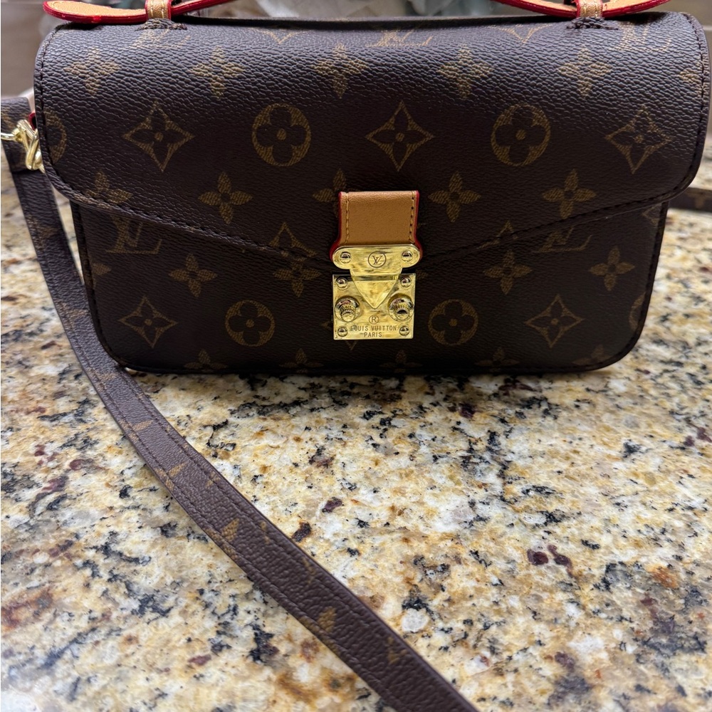 Brown Monogram Fashion Bag Crossbody